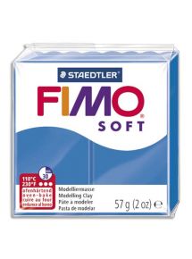 Pâte à cuire Fimo Soft 57g Bleu