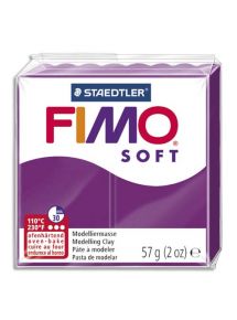 Pâte à cuire Fimo Soft 57g Violet