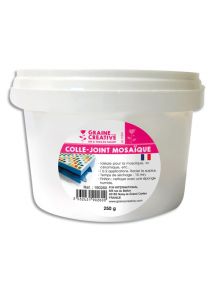 Colle-joint pour mosaïque, pot de 250g