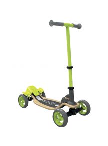 Patinette en bois 4 roues