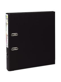 Classeur à levier PREM'TOUCH format A4+, dos 8 cm, noir