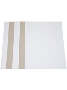Paquet de 5 feuilles de carton 1 côté blanc, 1 côté gris format 50 x 65 cm, 640 gr