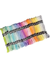 Sachet de 52 écheveaux pour bracelets brésilien pastel