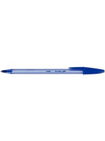 Stylo bille pointe moyenne Cristal soft, bleu