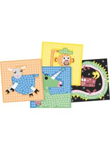 Lot de 30 cartes à décorer PLAYMAIS Mosaïc