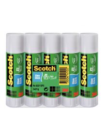 Bâtons de colle, tube de 21g, lot de 5