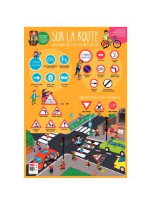 Poster en PVC 76x52cm le code de la route