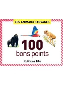 Boîte de 100 images les animaux sauvages