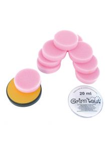 Lot de 10 éponges de maquillage