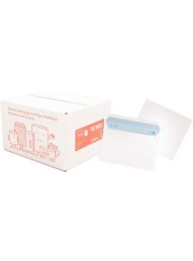 Enveloppe blanches auto-adhésives 162x229 mm, 80g, boîte de 500