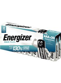 Paquet 20 piles 1,5V Max Plus AAA / LR03