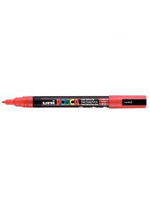 Marqueur gouache Posca pointe ogive, écriture 1,5mm, rouge