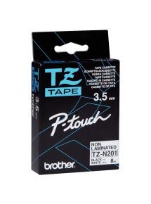 Recharge Brother TZEN noir sur blanc 3,5mm