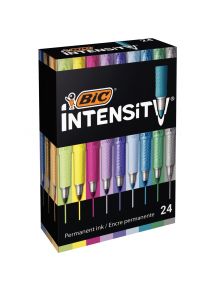 Boîte de 24 marqueurs permanents Intensity assortis