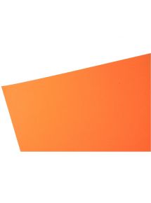 Paquet de 10 feuilles à dessin 50x65cm 160g orange vif