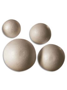 Boules en styropor à décorer ø5cm, sachet de 100