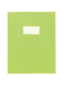 Paquet de 30 protège-cahiers en PVC 10/100ème, pour format 17x22 cm, vert clair