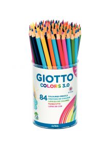 Pot de 84 crayons de couleur Colors 3.0