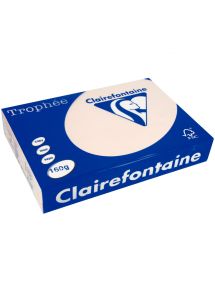 Paquet de 250 feuilles format A3 160g saumon CLAIREFONTAINE