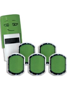 Encrier pour tampon Emoji vert