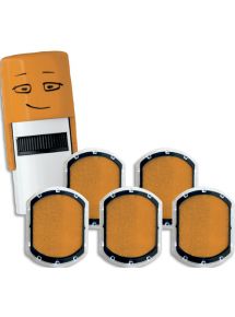 Encrier pour tampon Emoji orange