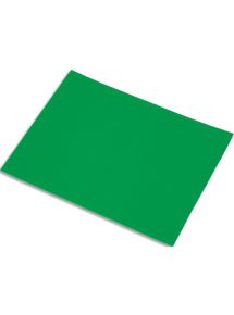 Carton ondulé 50x70cm, 328g/m², paquet de 5 feuilles vert foncé