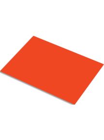 Papier fluorescent 250g Fabriano, format 50x65cm, paquet de 10 feuilles rouge