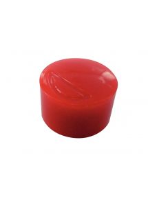 Blister de 10 punaises magnétiques, diamètre 12 mm.  Rouge