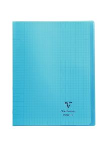 Cahier Kover Book 24x32cm, 96p, grands carreaux, assortis opaque