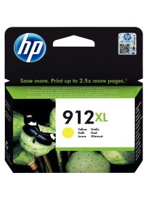 HP 912XL cartouche d'encre jaune grande capacité authentique (3YL83AE)