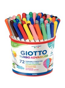 Feutre de coloriage Turbo Advanced pointe fine, pot de 72