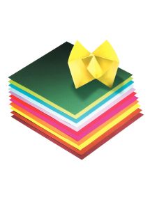 Paquet de 100 feuilles de papier pliages origami, 20x20cm