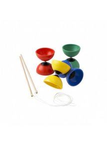 Lot de 4 maxi diabolo de 10cm