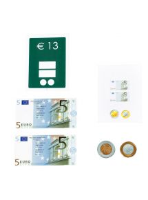 Boite de 25 cartes exercice monnaie n°1