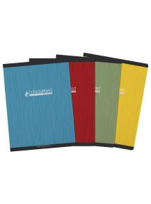 Cahier piqûre 96 pages Conquérant RECYCLE, 24x32 cm, seyès, papier 70g