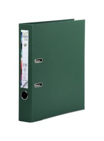 Classeur à levier PREM'TOUCH format A4+, dos 5 cm, vert foncé