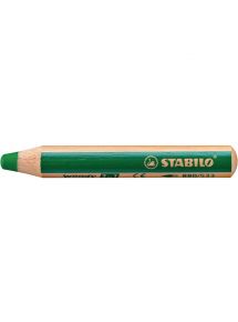 Crayon de couleur multi-talents Woody 3in1 Vert foncé