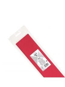 Feuille de papier crépon, 2x0,7 m, saumon, sachet de 10