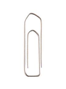 Trombone en acier galvanisé et bout chevron, 30mm, boîte de 100