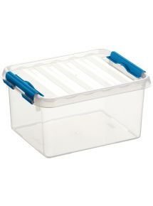 Boite de rangement QLINE 2L transparente