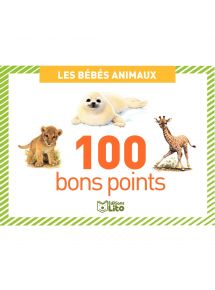 Boîte de 100 images bébés animaux