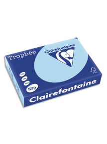 Papier Trophée A4 80g, bleu vif, ramette de 500 feuilles (2104009)