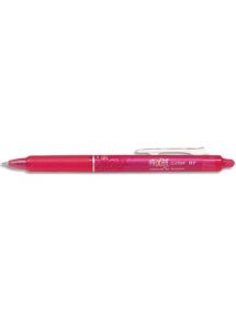 Stylo roller pointe moyenne métal Frixion Clicker 07, écriture 0,35mm, rose