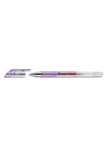 Stylo Roller Gel Edding, pointe métale 0,7mm, violet métallisé