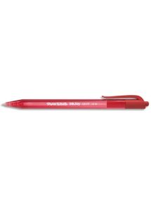 Stylo bille pointe moyenne Inkjoy 100 RT, écriture 0,7 mm, rouge