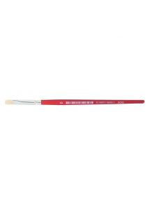 Sac de 10 brosses plates en soie N°6