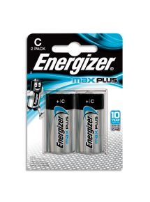 Pile Energizer Max Plus C E93, pack de 2 piles