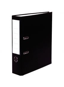 Classeur à levier économique pour format A4, dos 5 cm, noir