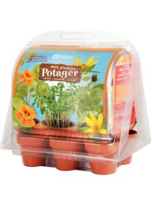 Serre de 6 pots : mon premier jardin