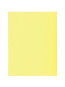 Paquet de 50 chemises 2 rabats SUPER 210g, format 24x32 cm, canari